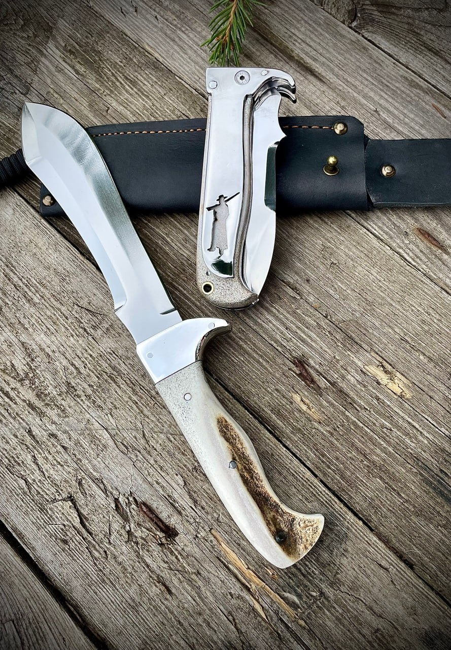 Складной нож White Hunter в сложенном состоянии