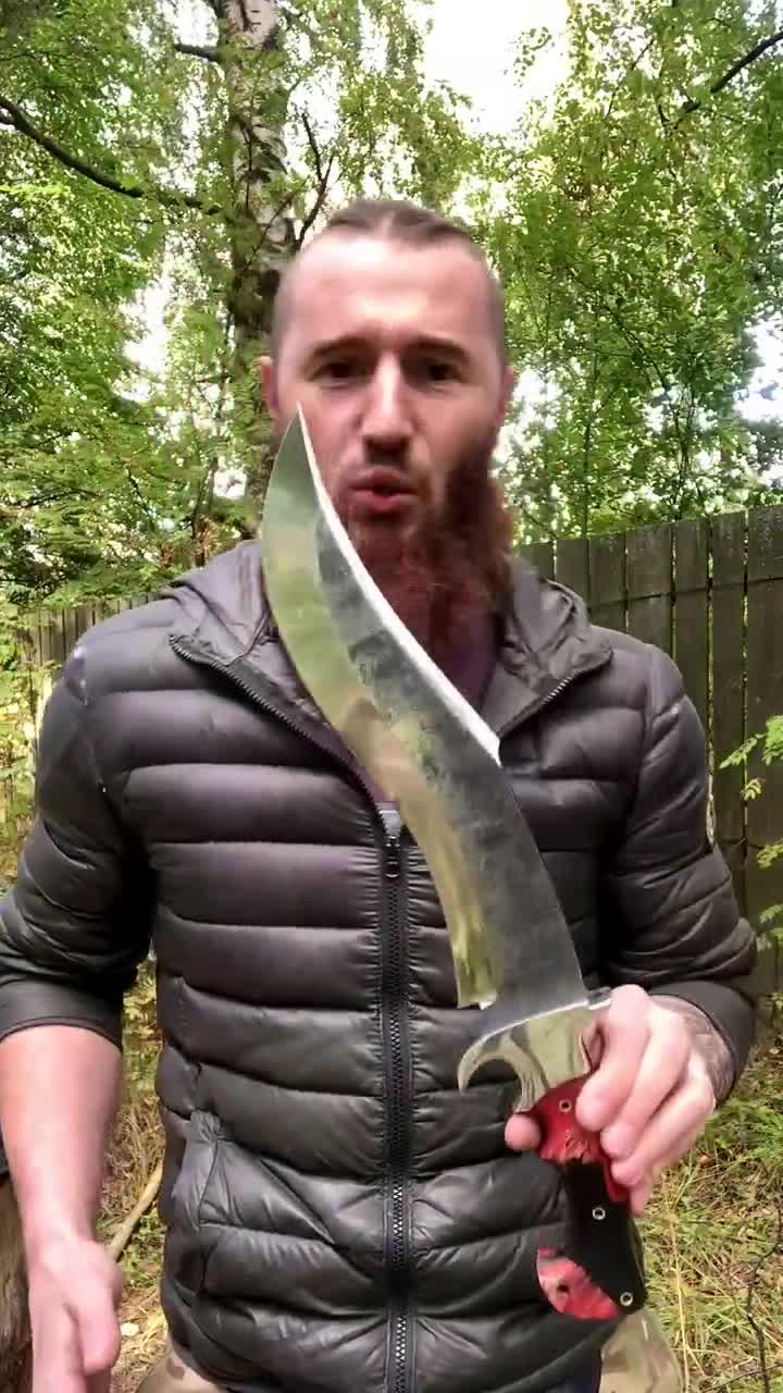 Нож-тесак «Папаша Джо» — брутальная мощь в деталях